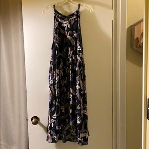 Torrid hi-lo halter neck midi dress